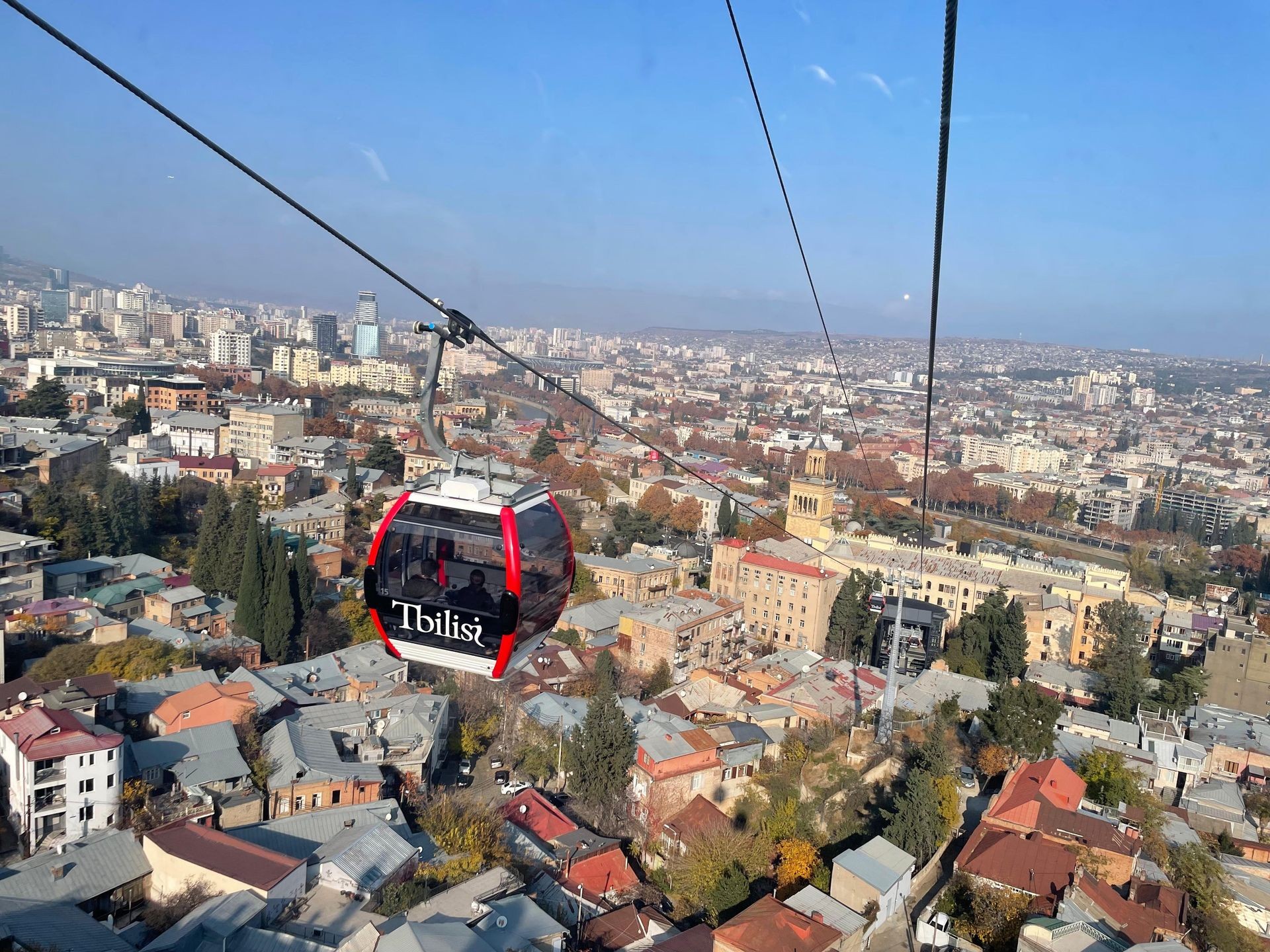 Tbilisi:New cable car, Mtatsminda with Lagidze water Tasting